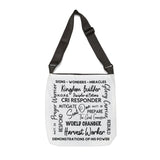 CRI Miracles, signs, wonders-Adjustable Tote Bag (AOP)