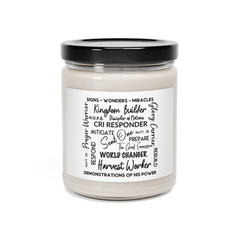 CRI Miracles, signs, wonders -Scented Soy Candle, 9oz