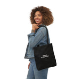 Serve in the Storm-Black Polyester Canvas Tote Bag