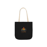 Holy Spirit Come-Black Polyester Canvas Tote Bag