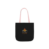 Holy Spirit Come-Black Polyester Canvas Tote Bag