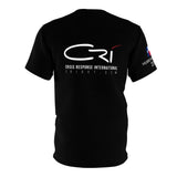 Hurricane Harvey, Texas 2017 - Unisex CRI shirt with Flag on sleeve