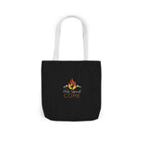 Holy Spirit Come-Black Polyester Canvas Tote Bag