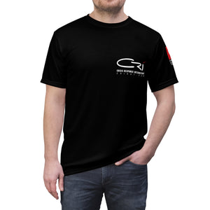 Men's/Unisex Turkey Earthquake 2023-  CRI shirt with Flag on sleeve