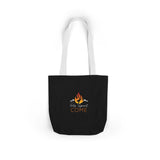 Holy Spirit Come-Black Polyester Canvas Tote Bag