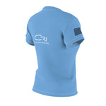 Women's-Basic CRI T-Shirt with Flag on Sleeve