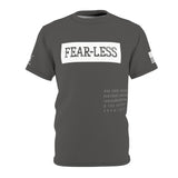 FEAR-LESS - In the Face of Crisis (Mens) DARK GREY w/ White & Grey Text
