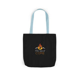 Holy Spirit Come-Black Polyester Canvas Tote Bag