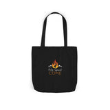 Holy Spirit Come-Black Polyester Canvas Tote Bag