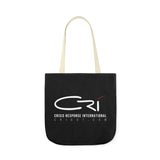 Serve in the Storm-Black Polyester Canvas Tote Bag