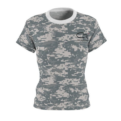 Women's Camo style basic CRI responder T-shirt