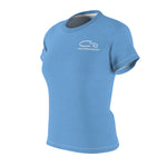Women's-Basic CRI T-Shirt with Flag on Sleeve