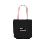 Holy Spirit Come-Black Polyester Canvas Tote Bag