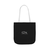 Serve in the Storm-Black Polyester Canvas Tote Bag