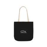 Holy Spirit Come-Black Polyester Canvas Tote Bag