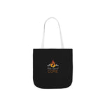 Holy Spirit Come-Black Polyester Canvas Tote Bag
