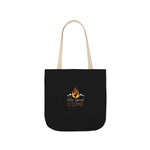 Holy Spirit Come-Black Polyester Canvas Tote Bag