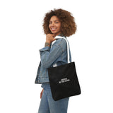 Serve in the Storm-Black Polyester Canvas Tote Bag