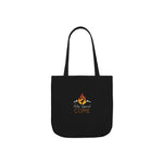 Holy Spirit Come-Black Polyester Canvas Tote Bag