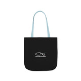 Holy Spirit Come-Black Polyester Canvas Tote Bag