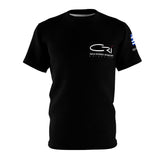 Refugee Camp, Greece 2015- Unisex CRI shirt with Flag on sleeve