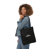Serve in the Storm-Black Polyester Canvas Tote Bag