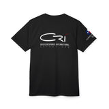 Hurricane Harvey, Texas 2017 - Unisex CRI shirt with Flag on sleeve