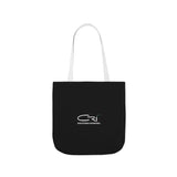 Holy Spirit Come-Black Polyester Canvas Tote Bag