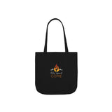 Holy Spirit Come-Black Polyester Canvas Tote Bag