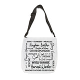 CRI Miracles, signs, wonders-Adjustable Tote Bag (AOP)