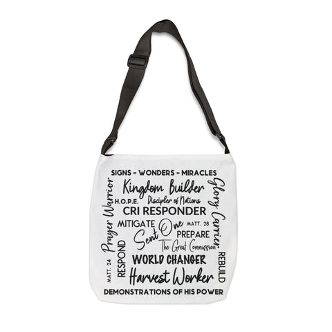 CRI Miracles, signs, wonders-Adjustable Tote Bag (AOP)