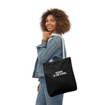 Serve in the Storm-Black Polyester Canvas Tote Bag