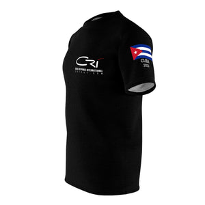 Men's/Unisex Cuba 2023-  CRI shirt with Flag on sleeve