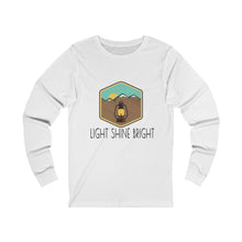Load image into Gallery viewer, Light Shine Bright Unisex Jersey Long Sleeve Tee
