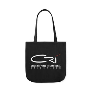 Serve in the Storm-Black Polyester Canvas Tote Bag
