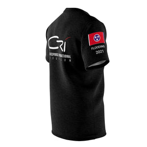Middleton, TN Flooding- Unisex CRI shirt with Flag on sleeve