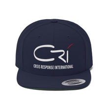 Load image into Gallery viewer, CRI Unisex Flat Bill Hat
