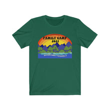 Load image into Gallery viewer, Family Camp 2021, Unisex Tshirt, Multiple colors available
