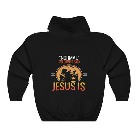 "Normal" isnt coming back... Unisex Heavy Blend™ Hooded Sweatshirt