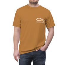 Load image into Gallery viewer, Men&#39;s Hurricane Laura Louisiana 2020- CRI shirt with Flag on sleeve-Light Brown
