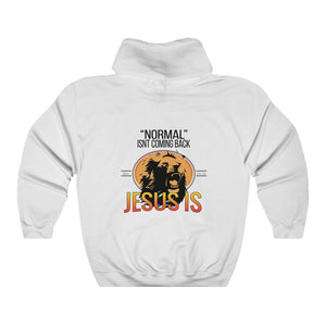 "Normal" isnt coming back... Unisex Heavy Blend™ Hooded Sweatshirt