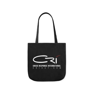 Holy Spirit Come-Black Polyester Canvas Tote Bag