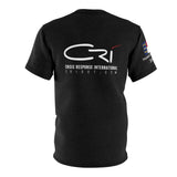 Hurricane Florence North Carolina 2018- Unisex CRI shirt with Flag on sleeve