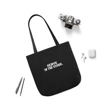 Load image into Gallery viewer, Serve in the Storm-Black Polyester Canvas Tote Bag
